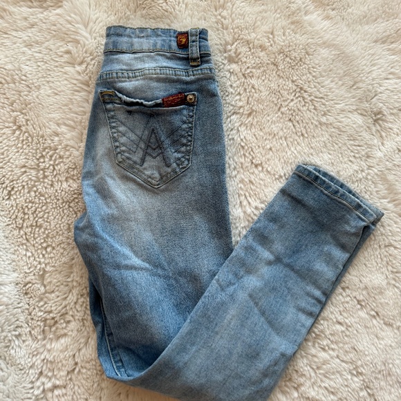 7 for all MANKIND kids youth Jeans size 10 - Picture 4 of 4